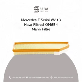 Mercedes E Serisi Hava Filtresi W213 OM654 Motor Mann