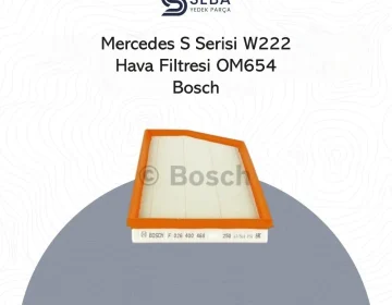 Mercedes S Serisi W222 Hava Filtresi OM654 Dizel Motor Bosch