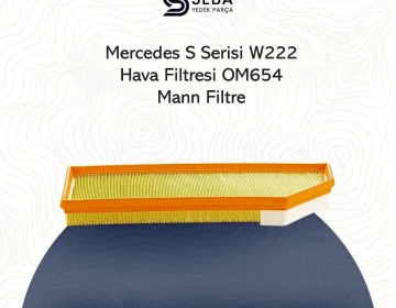 Mercedes S Serisi W222 Hava Filtresi OM654 Dizel Motor Mann