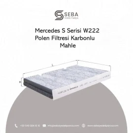 Mercedes S Serisi W222 Polen Filtresi OM642 Dizel Motor Mahle