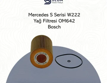 Mercedes S Serisi W222 Yağ Filtresi OM642 Dizel Motor Bosch