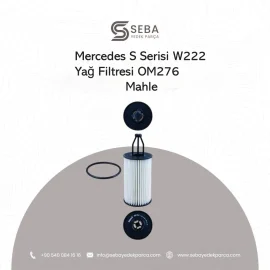 Mercedes S Serisi W222 Yağ Filtresi Benzinli Motor Mahle