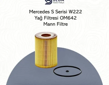 Mercedes S Serisi W222 Yağ Filtresi OM642 Dizel Motor Mann