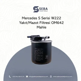 Mercedes S Serisi W222 Yakıt Filtresi OM642 Dizel Motor Mahle