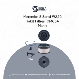 Mercedes S Serisi W222 Yakıt Filtresi OM654 Motor Mahle