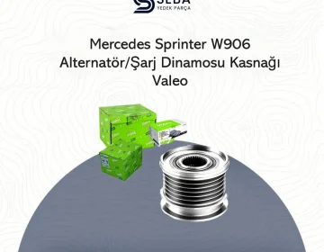 Mercedes Sprinter Alternatör Şarj Dinamosu Kasnağı Valeo