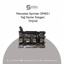 Mercedes Sprinter Yağ Karter Süzgeci Orijinal OM651