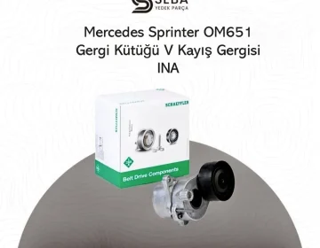 Mercedes Sprinter Gergi Kütüğü V Kayışı Gergisi Rulmanlı Ina