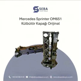 Mercedes Sprinter Külbütör Kapağı Orijinal OM651 Euro5