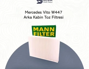 Mercedes Vito Arka Kabin Polen Filtresi W447 Mann