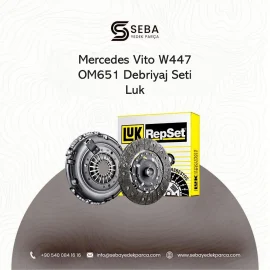 Mercedes Vito Debriyaj Seti Rulmansız OM651 W447 LUK