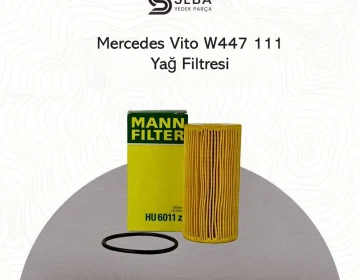 Mercedes Vito Yağ Filtresi W447 OM622 Mann