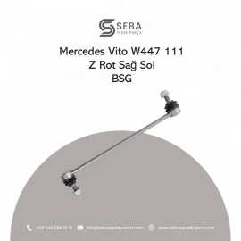 Mercedes Vito Viraj Askı Rotu Z Rot Sağ-Sol OM622 W447 BSG