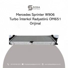 Mercedes Sprinter Turbo Interkol Radyatörü Orijinal