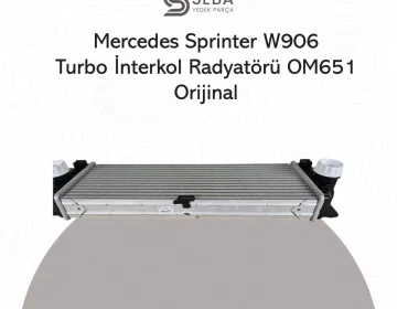 Mercedes Sprinter Turbo Interkol Radyatörü Orijinal
